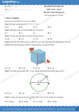 Đề kiểm tra học kì 1 Toán 3 Chân trời sáng tạo - Đề số 8